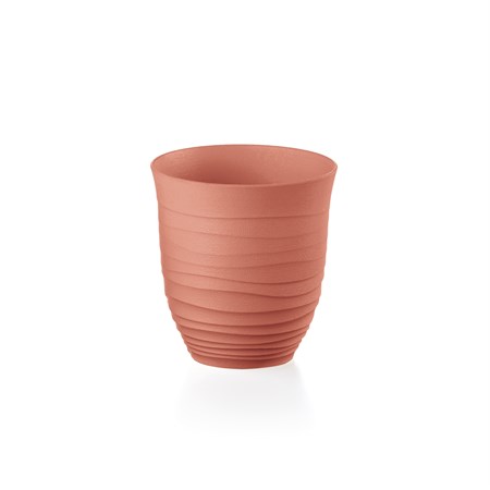 tierra bicchiere basso terracotta chiaro